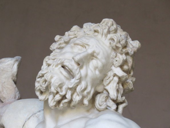 The Vatican Museum - The expression captured on Lancoon's face is considered remarkable for a sculpture.