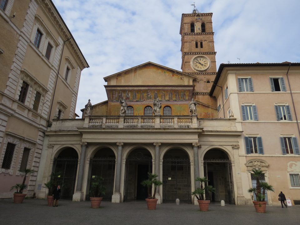 Rome Trastavere Bascilica Santa Maria